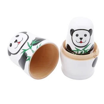 Panda Matryoshka Dolls Nesting Dolls Handmade Toys Gift Unisex Ethnic Panda Shape Toys For Girls Boys Baby
Panda Matryoshka Dolls Nesting Dolls Handmade Toys Gift Unisex Ethnic Panda Shape Toys For Girls Boys Baby