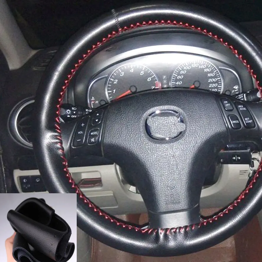 2016 Car Styling Genuine Steering Wheel Cover Car Styling Accessories Volante Esportivo Case With Needles and Thread
2016 Car Styling Genuine Steering Wheel Cover Car Styling Accessories Volante Esportivo Case With Needles and Thread