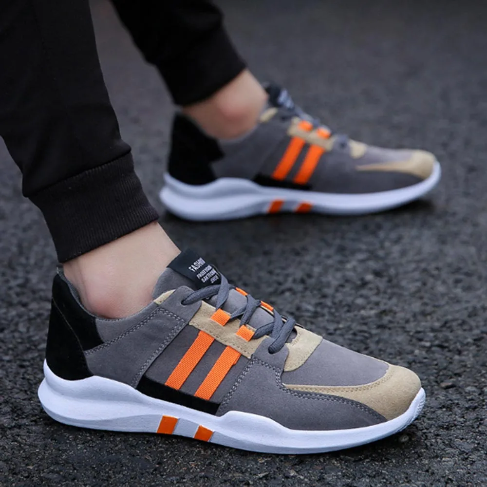 Non-Leather Casual Shoes Color Matching Stripe Mens Shoes Casual Wild Shoes Canvas Sneaker Outdoor Hiking White Brand Shoes
Non-Leather Casual Shoes Color Matching Stripe Mens Shoes Casual Wild Shoes Canvas Sneaker Outdoor Hiking White Brand Shoes