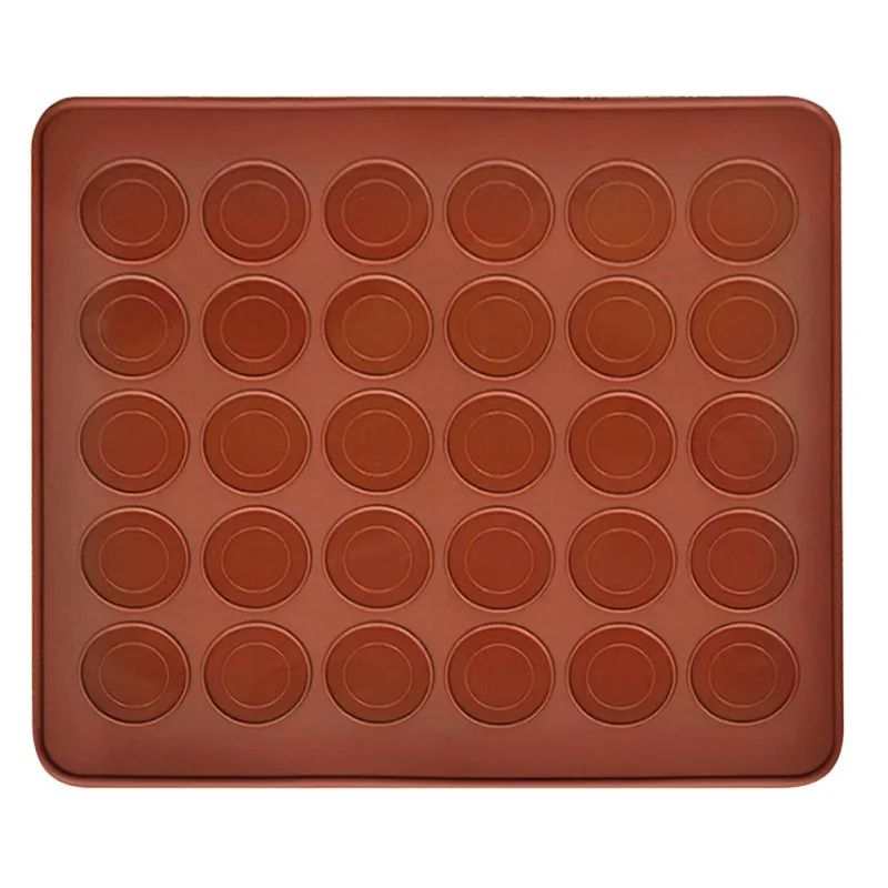 DIY Silicone Mat Bakeware Mat Sheet 30-cavity Macaroon Macaron Pastry Oven Pastry Molds
DIY Silicone Mat Bakeware Mat Sheet 30-cavity Macaroon Macaron Pastry Oven Pastry Molds