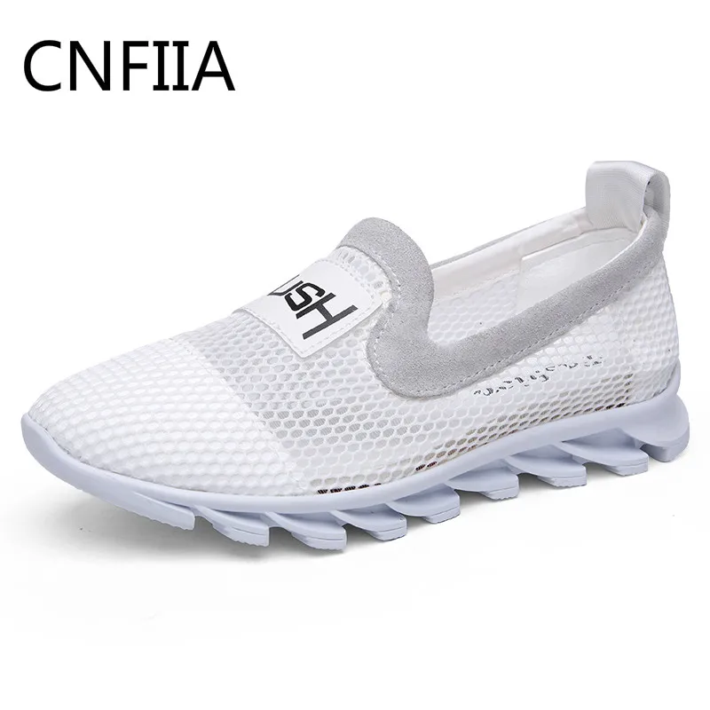 CNFIIA Sneakers Women Platform Shoes Mesh Breathable Female Slip-On White Black Loafers Footwear Light Lady Casual Sneaker 2018
CNFIIA Sneakers Women Platform Shoes Mesh Breathable Female Slip-On White Black Loafers Footwear Light Lady Casual Sneaker 2018