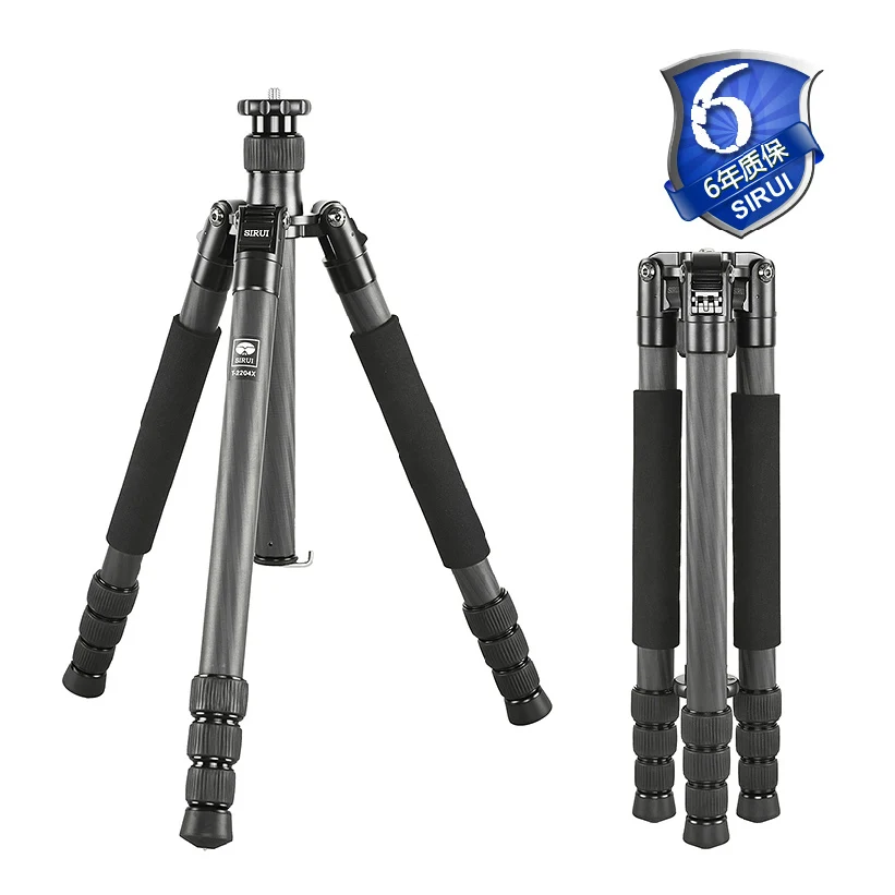 

Sirui Pro Camera Foot Tripod Foldable Carbon Fiber Light Outdoor Travel Extendable Go Pro Accessories Monopod Stand T-2204X