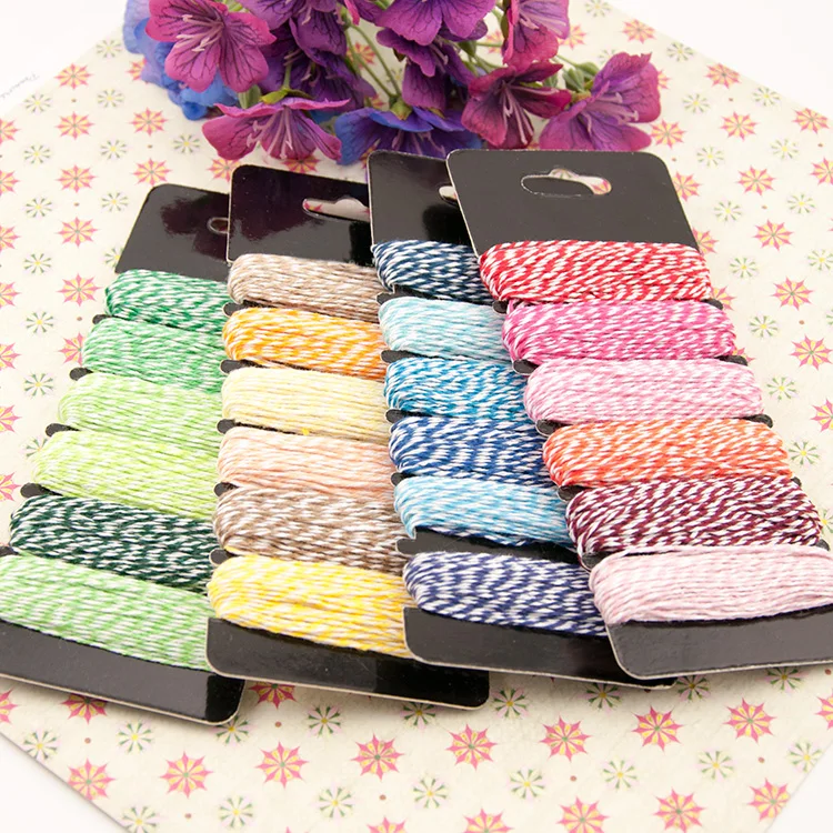 4 Ply Thin Baker Twine Cotton Rope For DIY Gift Packing Scrapbooking Wedding Birthday Party Decoration Kids decoracao de festa
4 Ply Thin Baker Twine Cotton Rope For DIY Gift Packing Scrapbooking Wedding Birthday Party Decoration Kids decoracao de festa
