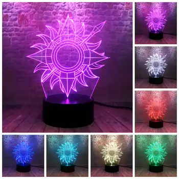 A Song of Ice and Fire House Martell of Sunspear Model 3D Nightlight LED 7 Colors Changing Light Game OF Thrones Figure Toys
A Song of Ice and Fire House Martell of Sunspear Model 3D Nightlight LED 7 Colors Changing Light Game OF Thrones Figure Toys