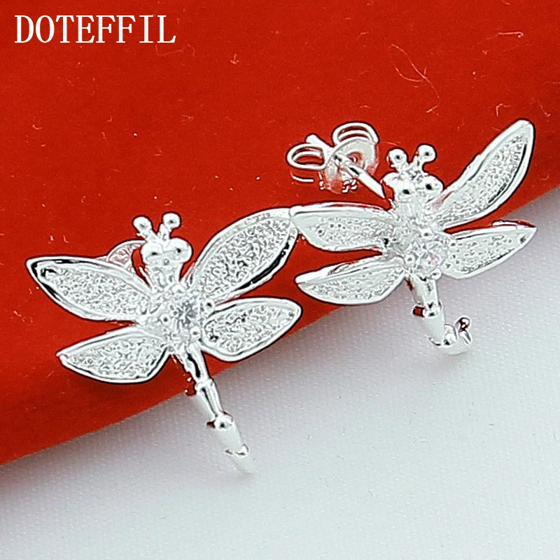 2019 Fashion 925 Silver Color Dragonfly Stud Earrings Jewelry Fashion Jewelry E151
2019 Fashion 925 Silver Color Dragonfly Stud Earrings Jewelry Fashion Jewelry E151