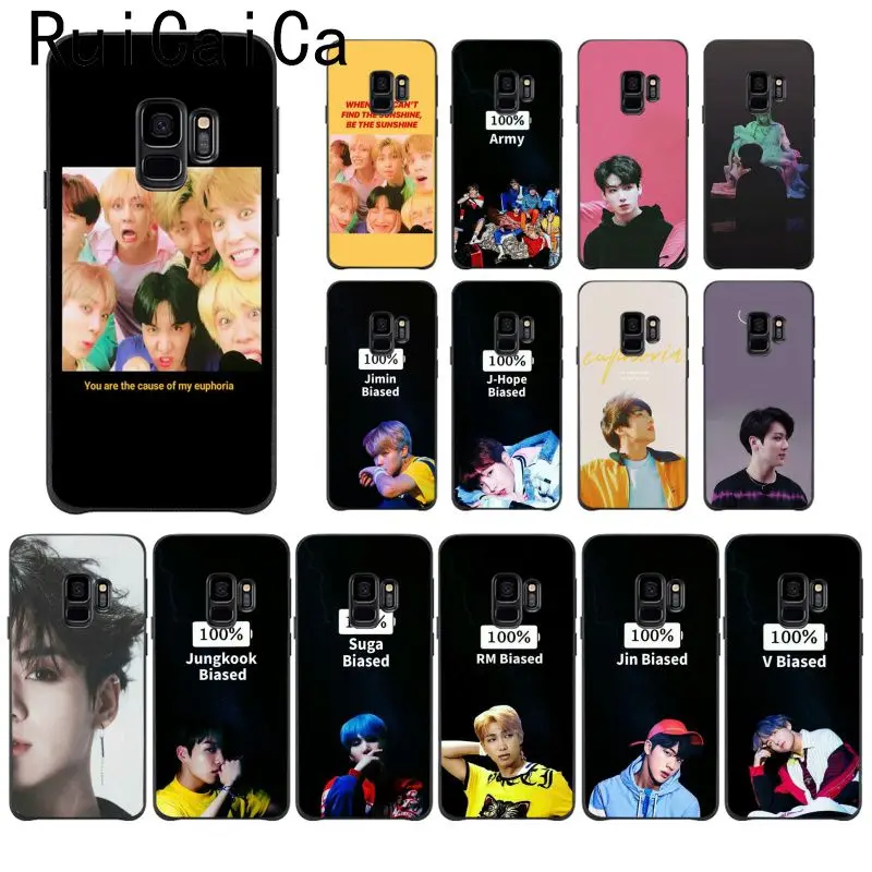 Ruicaica KPOP Euphoria Jungkook fashion Phone Case Cover for Samsung Galaxy S7edge S6 edge plus S10 S8 S7 S9 Plus 
Ruicaica KPOP Euphoria Jungkook fashion Phone Case Cover for Samsung Galaxy S7edge S6 edge plus S10 S8 S7 S9 Plus