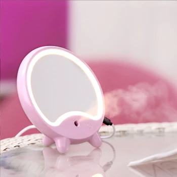 2-In-1 LED Lighted Makeup Mirror Humidifier Delicate Mirror USB Charging Light Up Personal Makeup For Beauty Makeup Tools
2-In-1 LED Lighted Makeup Mirror Humidifier Delicate Mirror USB Charging Light Up Personal Makeup For Beauty Makeup Tools
