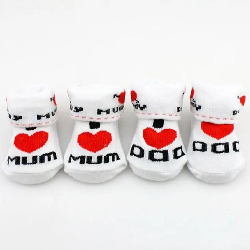 Cute Love Dad Love Mum Letter Socks for 0-6Months Baby Infant toddler Boy Girl Slip-resistant Floor Socks Meias Infantil #824JD
Cute Love Dad Love Mum Letter Socks for 0-6Months Baby Infant toddler Boy Girl Slip-resistant Floor Socks Meias Infantil #824JD