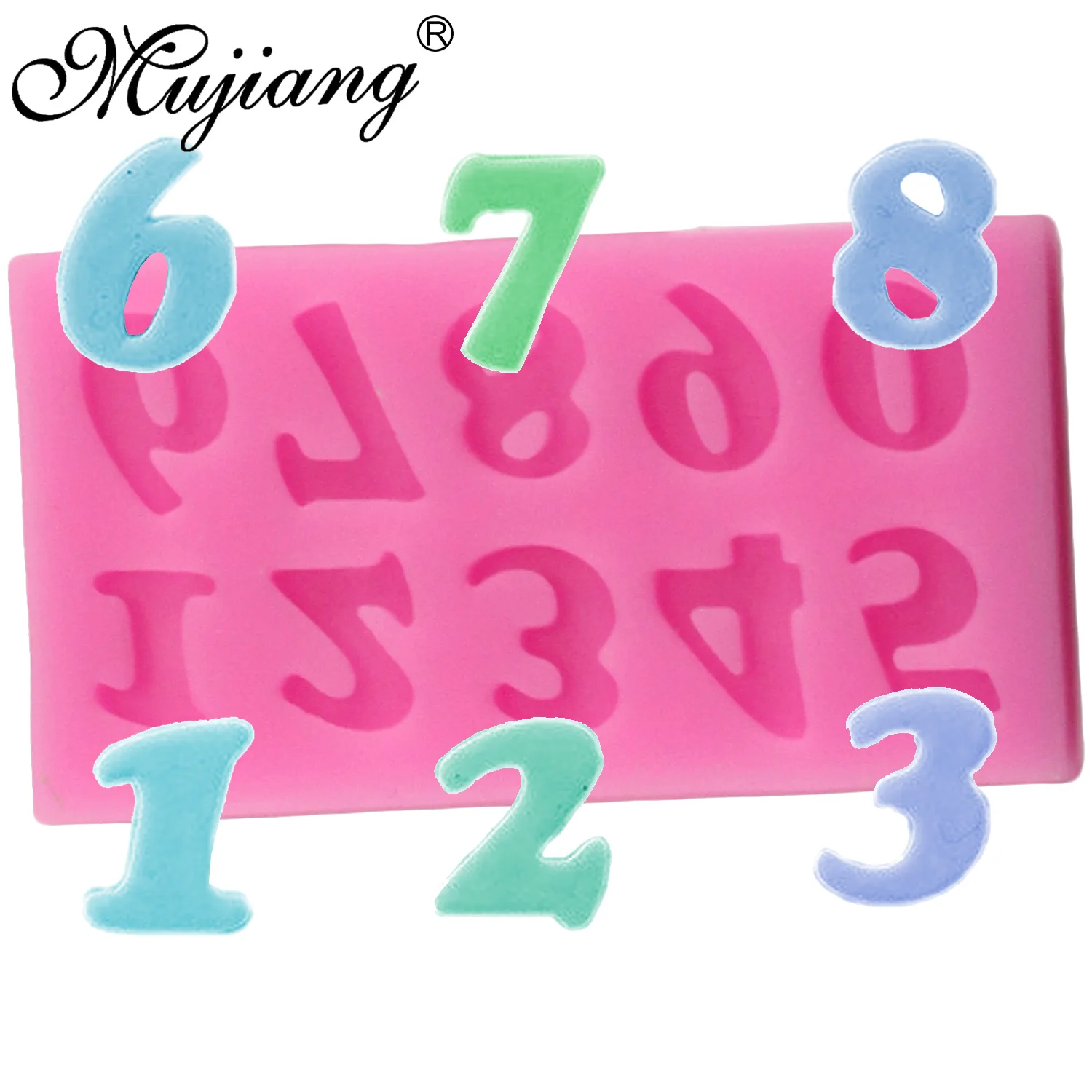 Mujiang 3D Numbers Silicone Fondant Molds Party Cake Decorating Tools Candy Chocolate Gumpaste Mold Soap Fimo Clay Moulds
Mujiang 3D Numbers Silicone Fondant Molds Party Cake Decorating Tools Candy Chocolate Gumpaste Mold Soap Fimo Clay Moulds