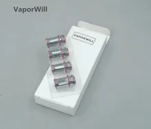 4 Pcs Crown 3 III Sub-Ohm Tanque Substituição Cabeças de Bobina 0.25/0.5 ohm(China)