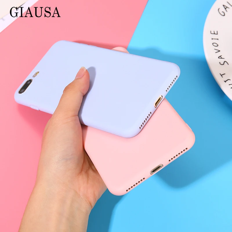 Color TPU Silicone Frosted Matte Case For iPhone 7 8 Plus 6 6s X Plus 5 5S Soft Back Cover for iPhone 6 Plus 7 8 XR XS Max Case
Color TPU Silicone Frosted Matte Case For iPhone 7 8 Plus 6 6s X Plus 5 5S Soft Back Cover for iPhone 6 Plus 7 8 XR XS Max Case