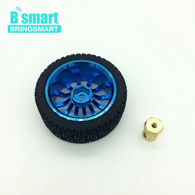 Bringsmart Hexagon Coupling + Wheel for Gear Motor Accessories DIY Shaft Coupling 65mm Tires
Bringsmart Hexagon Coupling + Wheel for Gear Motor Accessories DIY Shaft Coupling 65mm Tires