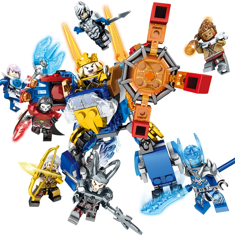 LeogINGly Figure Building Block 8 In 1 Arena of Valor Arthur Compatible with LegoINGly Bricks Toys for Children
LeogINGly Figure Building Block 8 In 1 Arena of Valor Arthur Compatible with LegoINGly Bricks Toys for Children