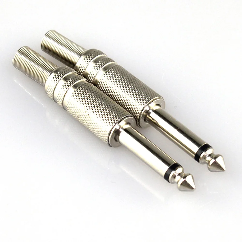 2PCS 6.35mm microphone adapter mono soundtrack audio connector plug 6.5-6.3 microphone plug
2PCS 6.35mm microphone adapter mono soundtrack audio connector plug 6.5-6.3 microphone plug