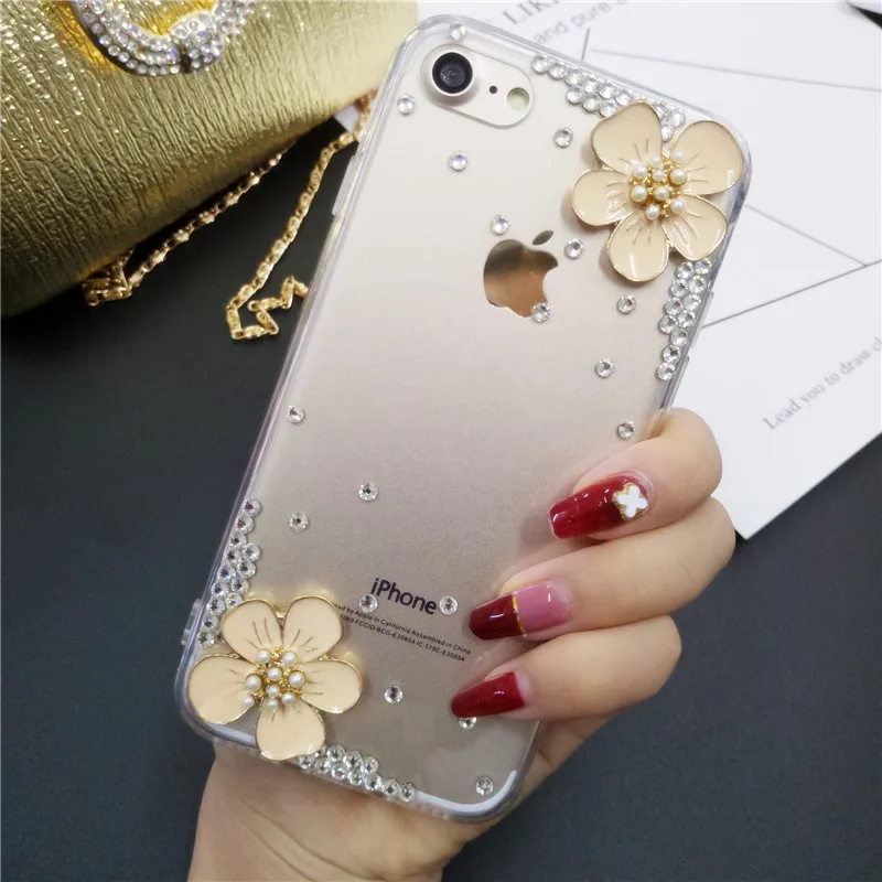 XINGDUO Transparent case cover for iphone X XS XR XS MAX Glitter 3D flower Jewelled diamond case for iphone 5 5s 6 7 8 plus
XINGDUO Transparent case cover for iphone X XS XR XS MAX Glitter 3D flower Jewelled diamond case for iphone 5 5s 6 7 8 plus