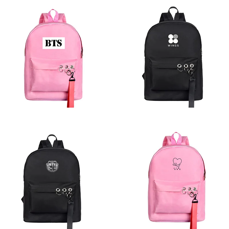 kpop Bangtan Boys Jimin V Canvas backpack Korean tide men and women Schoolbags kpop harajuku bag korean backpack pink backpack
kpop Bangtan Boys Jimin V Canvas backpack Korean tide men and women Schoolbags kpop harajuku bag korean backpack pink backpack