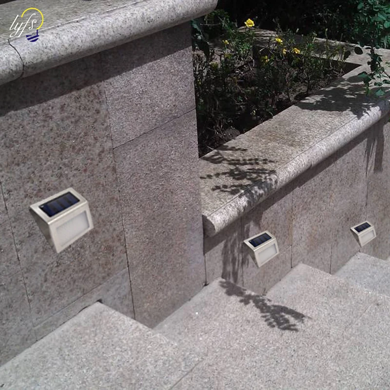 Solar Step Lights 3LED Solar Powered Weatherproof Outdoor Lighting for Steps Stairs Paths Patio Decks
Solar Step Lights 3LED Solar Powered Weatherproof Outdoor Lighting for Steps Stairs Paths Patio Decks