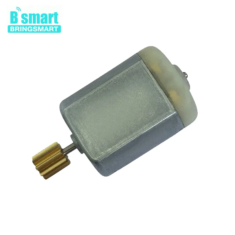 Bringsmart 280PC with Gear M0.7-9T DC Motor 11800rpm High Speed Mini Elctric Motor 8-16V for Car Accessories Car Door Lock
Bringsmart 280PC with Gear M0.7-9T DC Motor 11800rpm High Speed Mini Elctric Motor 8-16V for Car Accessories Car Door Lock