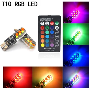 by DHL or Fedex 200sets T10 RGB W5W LED Car Clearance Lights 194 168 Bulb Remote Width Interior Lighting for Brake Reading light
by DHL or Fedex 200sets T10 RGB W5W LED Car Clearance Lights 194 168 Bulb Remote Width Interior Lighting for Brake Reading light