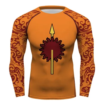Custom Game of Throne House Baratheon Martell compression shirt long sleeve rashguar men Fitness tops t-shirt boy men's T shirt
Custom Game of Throne House Baratheon Martell compression shirt long sleeve rashguar men Fitness tops t-shirt boy men's T shirt