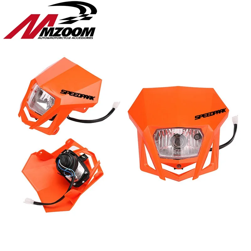 Universal Motorcycle Headlight Fairing Dirt Bike Supermoto Headlamp For MX KLX KX KLR XR CRF DRZ RMZ RM WR YZ XT TTR
Universal Motorcycle Headlight Fairing Dirt Bike Supermoto Headlamp For MX KLX KX KLR XR CRF DRZ RMZ RM WR YZ XT TTR