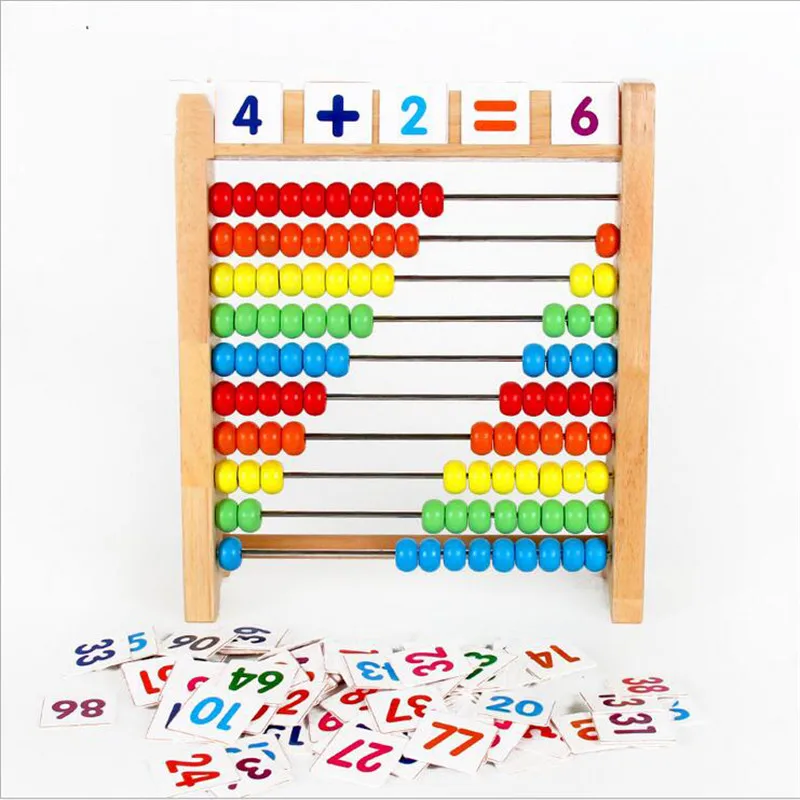 Children Wooden Counter Number Reading Colorful Arithmetic Calculation Teaching Tools Baby Kids Enlighten Cognition Educational
Children Wooden Counter Number Reading Colorful Arithmetic Calculation Teaching Tools Baby Kids Enlighten Cognition Educational