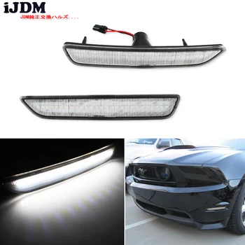 iJDM Clear Lens Front Side Marker Lamps with 27-SMD Amber/white LED Lights For 2010-2014 Ford Mustang Front Bumper
iJDM Clear Lens Front Side Marker Lamps with 27-SMD Amber/white LED Lights For 2010-2014 Ford Mustang Front Bumper