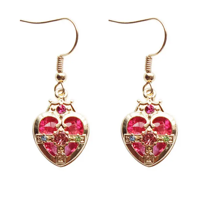 Anime Sailor Moon Cosplay Make Up Pink Heart Hook Earrings Dangle Drop Earring Ear Cute Makeup Jewelry Collection for Women Girl
Anime Sailor Moon Cosplay Make Up Pink Heart Hook Earrings Dangle Drop Earring Ear Cute Makeup Jewelry Collection for Women Girl