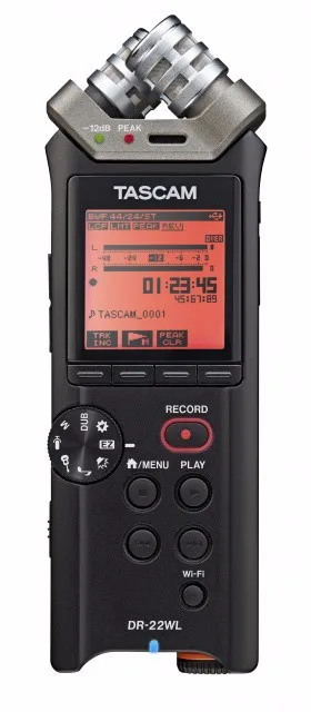 

Tascam DR-22WL Latest Wireless New Portable Handheld Recorder with Wi-Fi - Bundled Portable Recorder free shipping