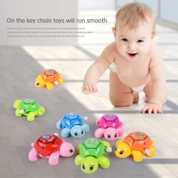 Cute Cartoon Animal Clockwork Turtle Baby Turtles Toy Kids Classic Toy Baby Crawling Wind UpToy Educational Random Color
Cute Cartoon Animal Clockwork Turtle Baby Turtles Toy Kids Classic Toy Baby Crawling Wind UpToy Educational Random Color
