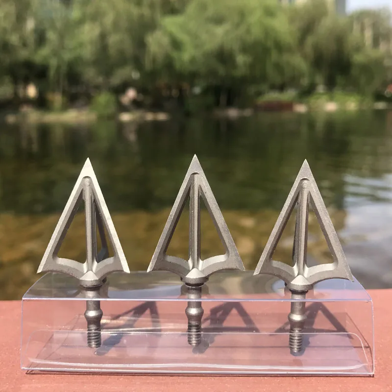 3pcs Archery Fixed 3 Blades Broadhead Arrowhead 100 Grain Stainless Steel Arrow Head Hunting Tips
3pcs Archery Fixed 3 Blades Broadhead Arrowhead 100 Grain Stainless Steel Arrow Head Hunting Tips