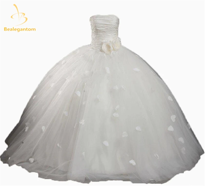2019 New Sexy Ball Gown Flower Girl Dresses with Flowers Pleat Tulle Floor-Length Girls Pageant Gown First Communion Dresses L94
2019 New Sexy Ball Gown Flower Girl Dresses with Flowers Pleat Tulle Floor-Length Girls Pageant Gown First Communion Dresses L94