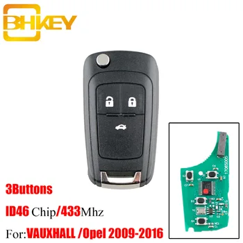 BHKEY 2/3 Buttons Remote Key DIY For Chevrolet Cruze 433Mhz ID46 Chip for Opel Astra J Corsa E Insignia Zafira C 2009-2016
BHKEY 2/3 Buttons Remote Key DIY For Chevrolet Cruze 433Mhz ID46 Chip for Opel Astra J Corsa E Insignia Zafira C 2009-2016