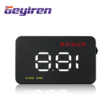 GEYIREN A1000 3.5'' HUD Head up Display OBD II Windshield Speed Projector Smart Digital Speedometer System
GEYIREN A1000 3.5'' HUD Head up Display OBD II Windshield Speed Projector Smart Digital Speedometer System