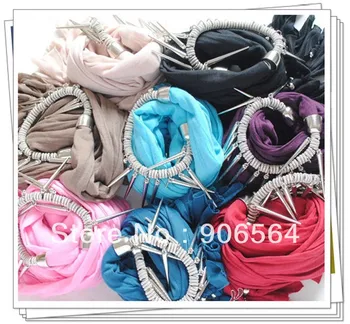 scarf necklace with pedant soft cotton scarf DIY hair accessories Whole sale 8color mixed 5 pieces/lot MSNS09 Free shipping
scarf necklace with pedant soft cotton scarf DIY hair accessories Whole sale 8color mixed 5 pieces/lot MSNS09 Free shipping