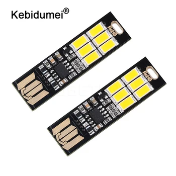 kebidumei 1pcs portable Mini USB Power 6 LED Light Lamp Touch Dimmer Warm/pure white Light for xiaomi Power Bank Computer Laptop
kebidumei 1pcs portable Mini USB Power 6 LED Light Lamp Touch Dimmer Warm/pure white Light for xiaomi Power Bank Computer Laptop