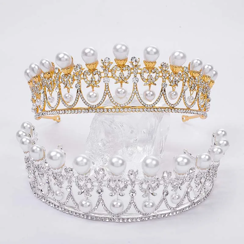 Shiny Luxury Hair Accessories for Women Tear Drop Pearl Diadema Wedding Jewelry Princess Mariage Tiaras Crown SL
Shiny Luxury Hair Accessories for Women Tear Drop Pearl Diadema Wedding Jewelry Princess Mariage Tiaras Crown SL