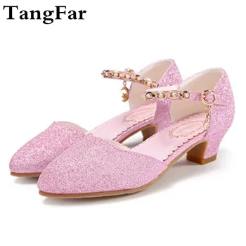 Rhinestone Shoes Girls Pointed Toe Dance Sandals High Heel Buckle Crystal Children Shoes Leather Wedding Shoe For Toddler
Rhinestone Shoes Girls Pointed Toe Dance Sandals High Heel Buckle Crystal Children Shoes Leather Wedding Shoe For Toddler