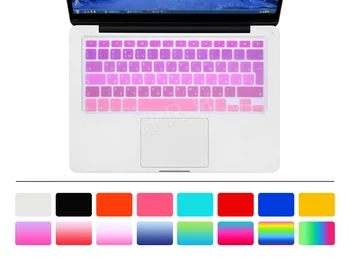 For MacBook Air Pro Retina 13 15 17 Be Silicone EU/UK Russian Gradient Rainbow Keyboard Cover Keypad Skin Protector Fore 2017
For MacBook Air Pro Retina 13 15 17 Be Silicone EU/UK Russian Gradient Rainbow Keyboard Cover Keypad Skin Protector Fore 2017