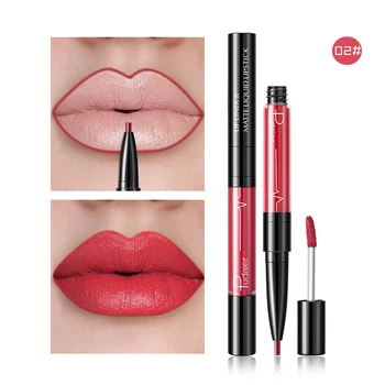 Pudaier dual ended lipstick pencil + matte lip gloss waterproof long lasting smooth sexy red nude brown lipstick tattoo PD045
Pudaier dual ended lipstick pencil + matte lip gloss waterproof long lasting smooth sexy red nude brown lipstick tattoo PD045
