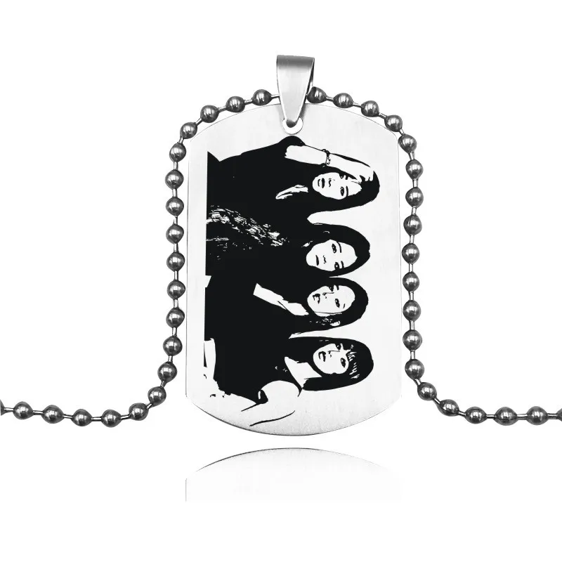 Korean KPOP Girl Group Blackpink Logo Pendant Necklace Stainless Steel Jewelry For Men Women Fans Love
Korean KPOP Girl Group Blackpink Logo Pendant Necklace Stainless Steel Jewelry For Men Women Fans Love
