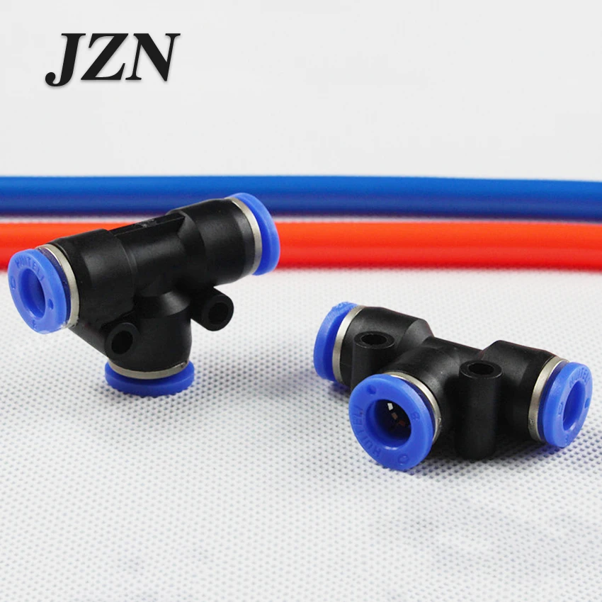 (10 pcs/lot) Pneumatic pipe fittings Plastic quick connector T-type tee PE-4/6/8/10/12/14 / 16mm
(10 pcs/lot) Pneumatic pipe fittings Plastic quick connector T-type tee PE-4/6/8/10/12/14 / 16mm