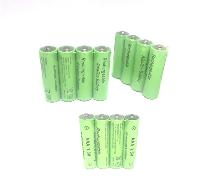 Cncool 8pcs/lot New Brand AAA 1800mAh Alkaline 1.5 V Rechargeable Battery Cell for led flashlight torch light free shipping
Cncool 8pcs/lot New Brand AAA 1800mAh Alkaline 1.5 V Rechargeable Battery Cell for led flashlight torch light free shipping