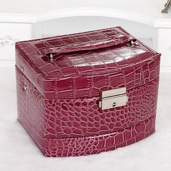 Automatic Three-layer Leather Jewelry Box Storage Box For Women Earring Ring Cosmetic Organizer For Decorations
Automatic Three-layer Leather Jewelry Box Storage Box For Women Earring Ring Cosmetic Organizer For Decorations