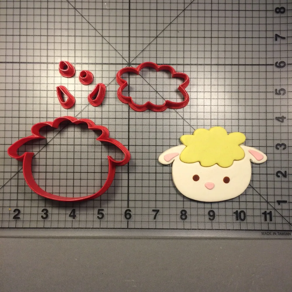 Cute Sheep Cookie Cutter Custom Made 3D Printed Cupcake Cutter Cake Decorating Tool Sheep Goat Fondant Baking Molds Kitchen Tool
Cute Sheep Cookie Cutter Custom Made 3D Printed Cupcake Cutter Cake Decorating Tool Sheep Goat Fondant Baking Molds Kitchen Tool
