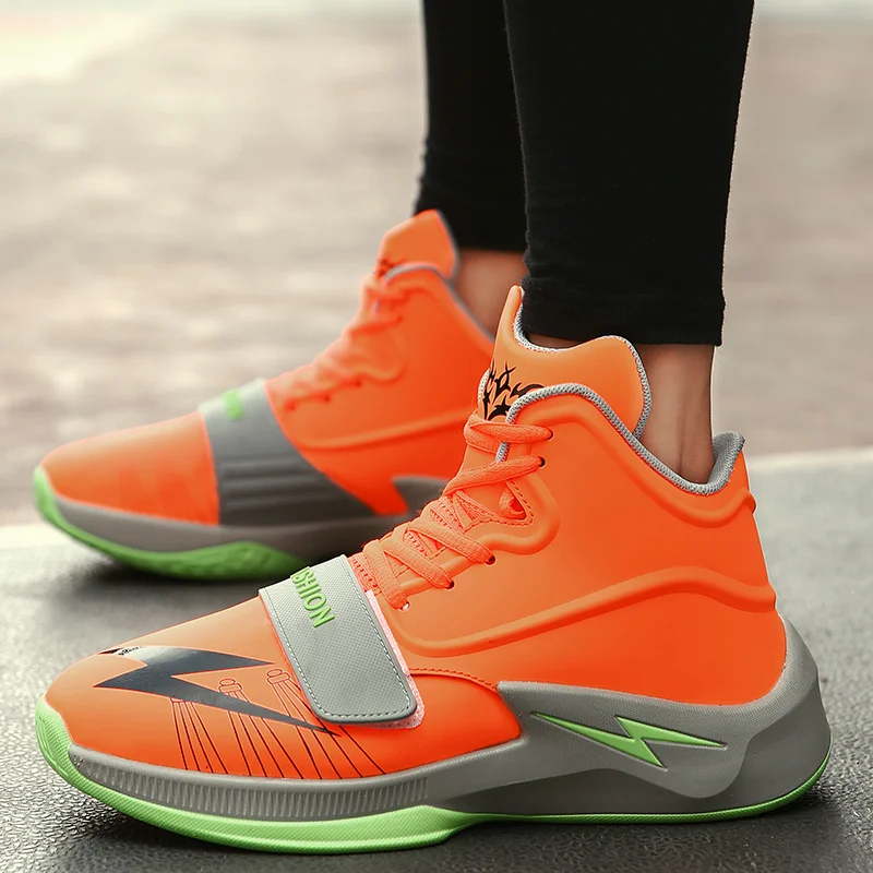 High-top Lebron Basketball Shoes Men Women Cushioning Breathable Basketball Sneakers Anti-skid Athletic Outdoor Man Sport Shoes
High-top Lebron Basketball Shoes Men Women Cushioning Breathable Basketball Sneakers Anti-skid Athletic Outdoor Man Sport Shoes
