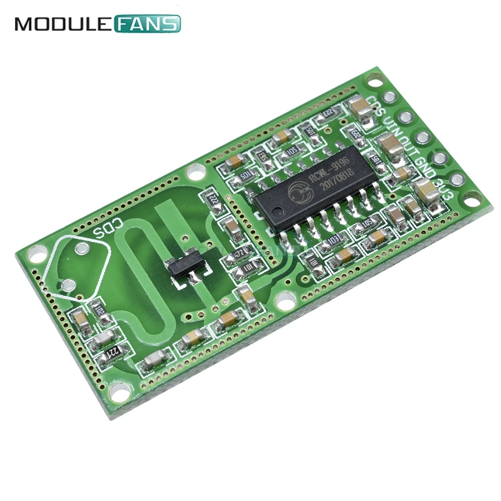 2Pcs RCWL-0516 RCWL 0516 Microwave Radar Sensor Human Sensor Body Sensor Module Induction Switch Module Output 3.3V
2Pcs RCWL-0516 RCWL 0516 Microwave Radar Sensor Human Sensor Body Sensor Module Induction Switch Module Output 3.3V