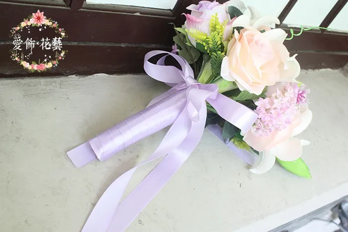 bouquet de mariee blanc rose 5