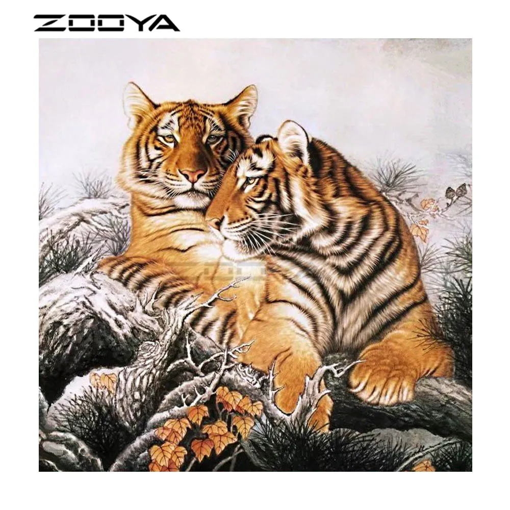 ZOOYA Diamond Painting Full Square Diamond Mosaic Diamond Embroidery Animal Tiger Pattern Hobbies And Crafts Patchwork F1143
ZOOYA Diamond Painting Full Square Diamond Mosaic Diamond Embroidery Animal Tiger Pattern Hobbies And Crafts Patchwork F1143