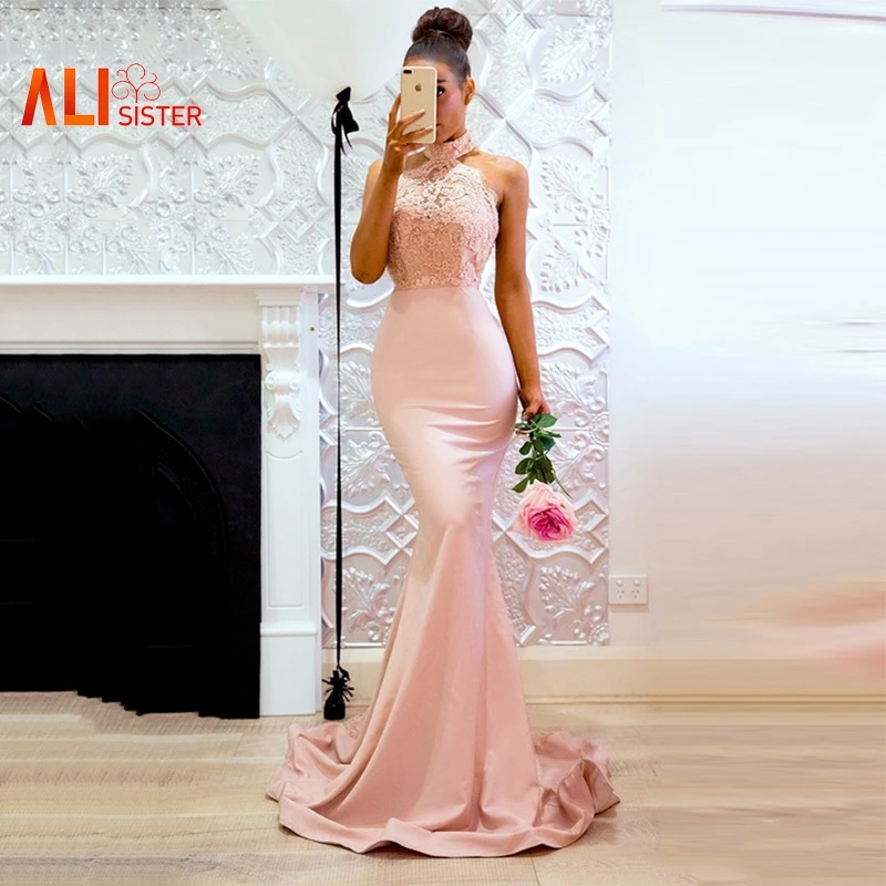 Sexy Halter Maxi Dress Sleeveless Floor-Length Elegant Evening Party Formal Dresses Backless Bodycon Dress Vestidos Mujer
Sexy Halter Maxi Dress Sleeveless Floor-Length Elegant Evening Party Formal Dresses Backless Bodycon Dress Vestidos Mujer